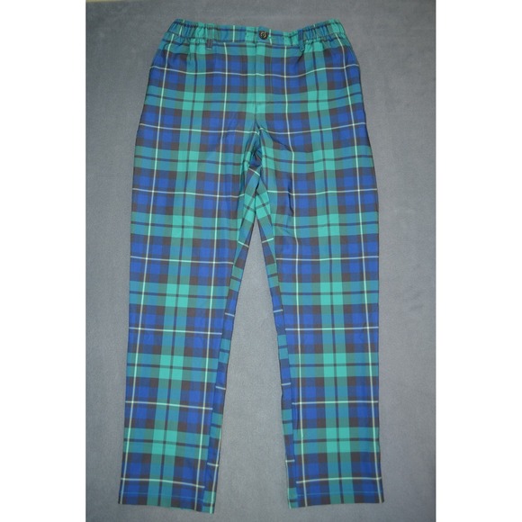 chubbies Other - Chubbies Everywear Pants Mens L Plaid Drawstring Elastic Waist Chino Stretch